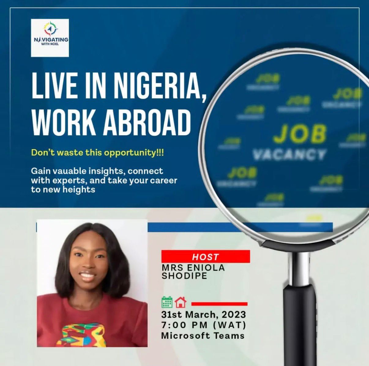 Live in Nigeria Work Abroad