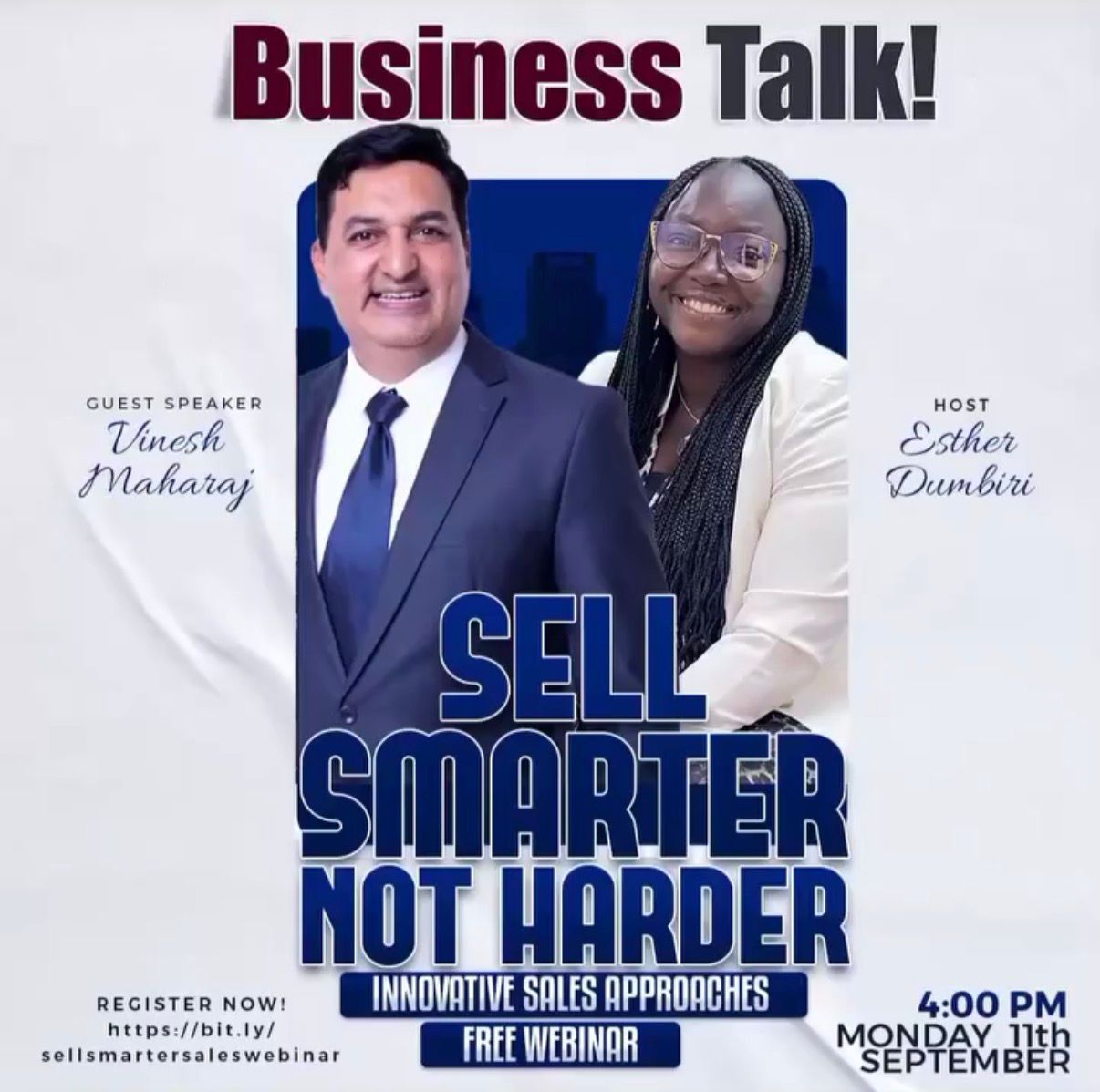 Business Talk Sell Smarter Not Harder